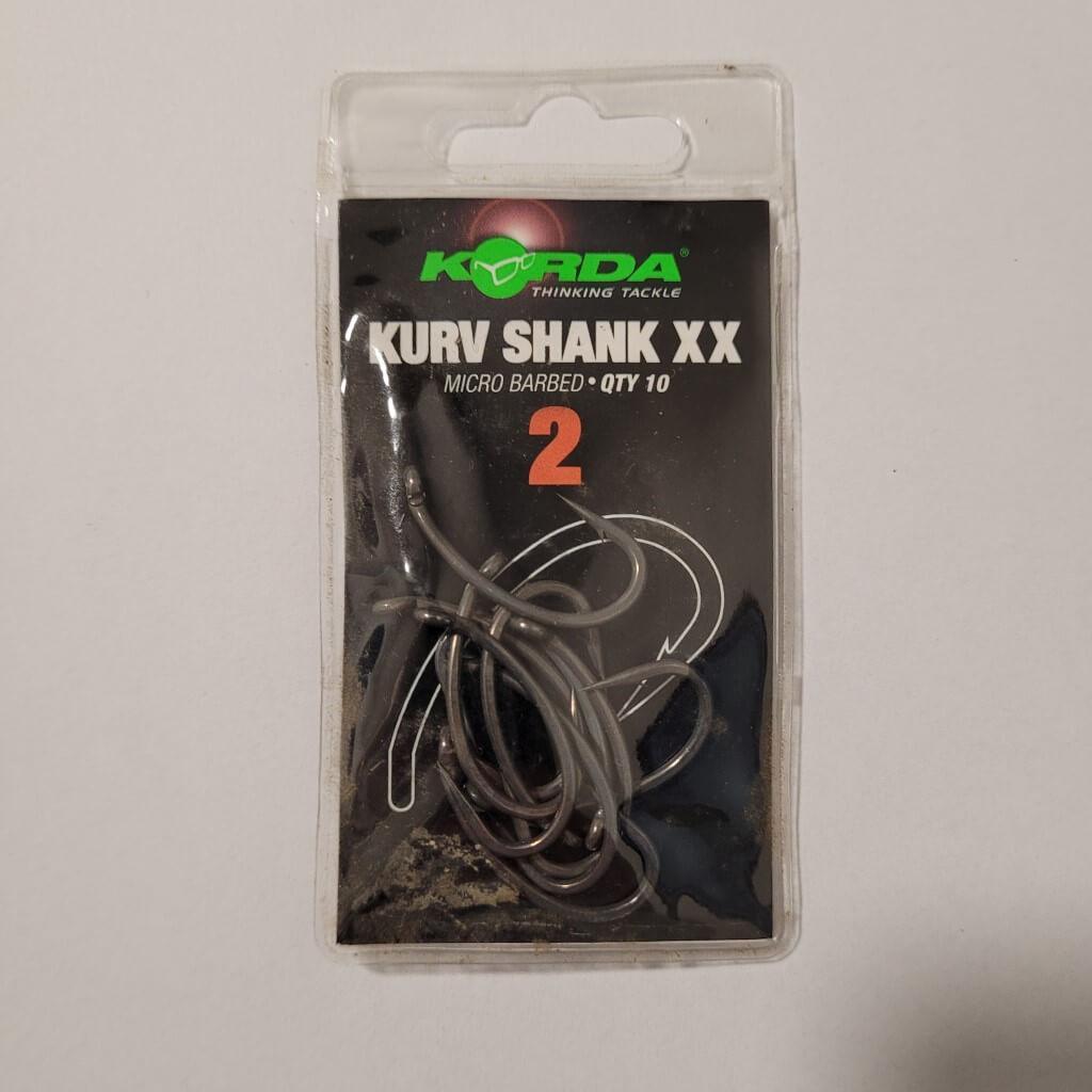 Крючки Korda KURV SHANK KURV SHANK XX Korda חנות דייג Carpion