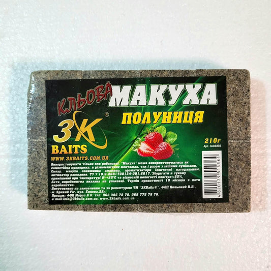 Макуха מקוחה - жмых Strawberry - Клубника - Carpion - חנות דייג בישראל