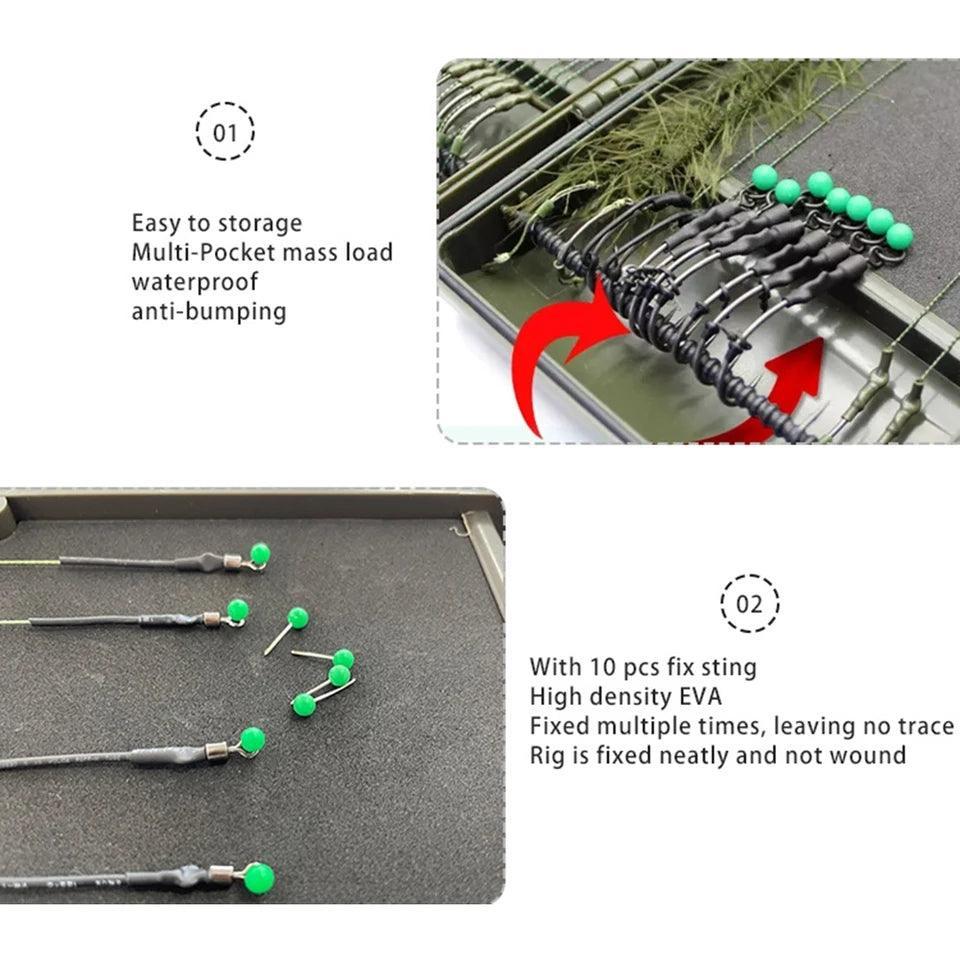 Поводочница Rig Box на магнитных клипсах Other חנות דייג Carpion