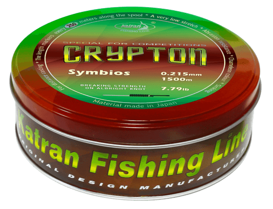 Леска Katran Crypton Symbios 0,215мм 1500м - Carpion -חנות דייג