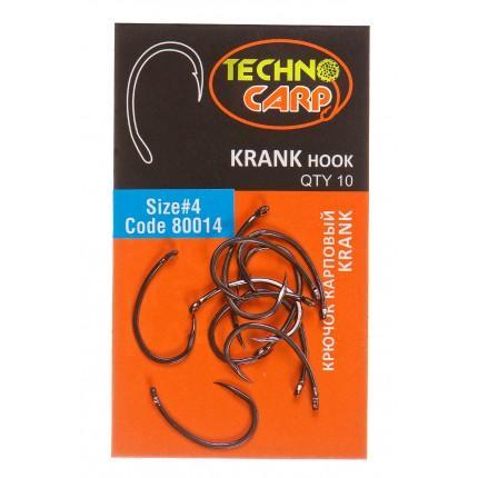 Крючок карповый "Krank hook" №4 - Carpion -חנות דייג