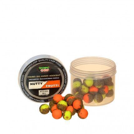 Бойлы нейтральной плавучести Combo Balansed Nutti-Frutti 12mm 50г - Carpion