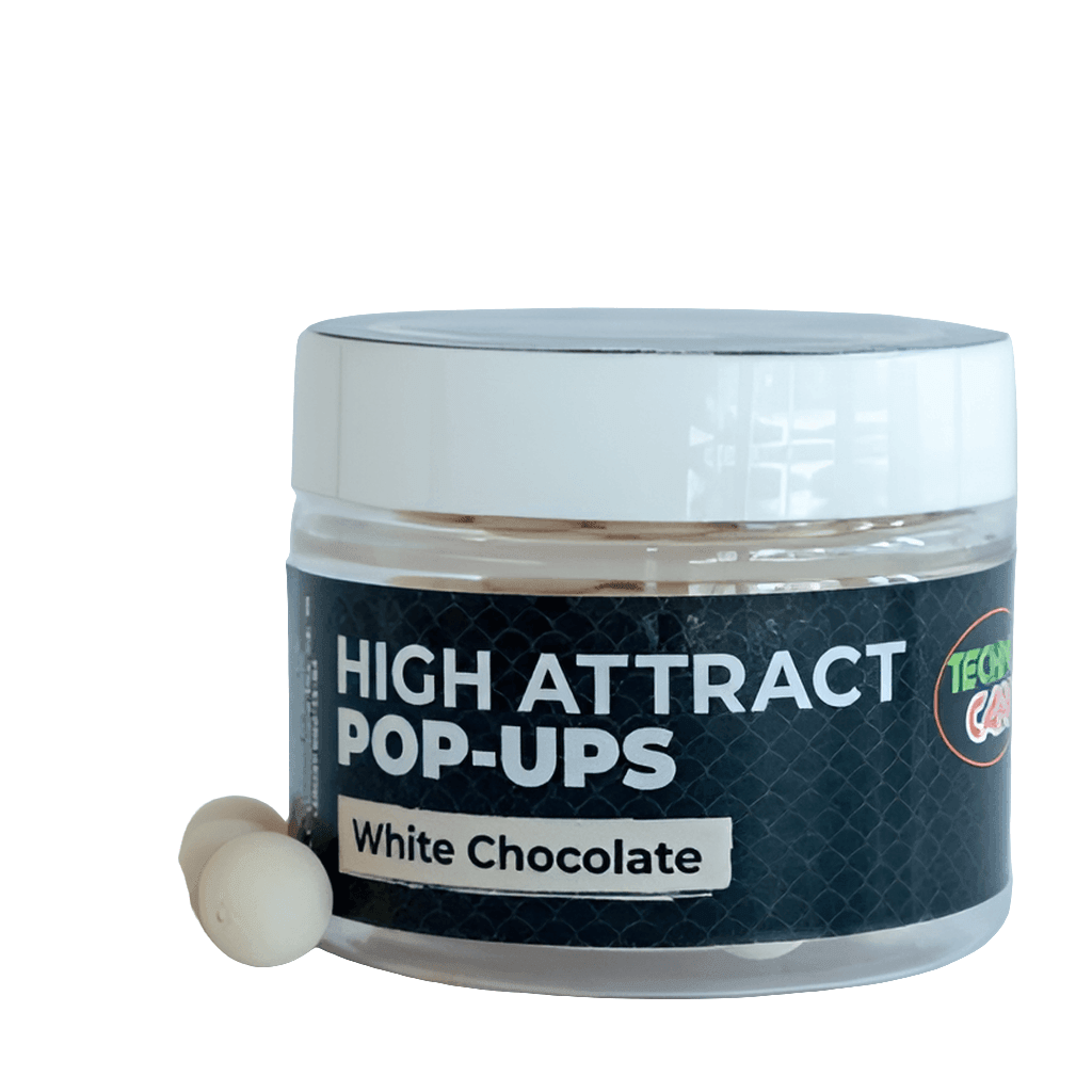 Бойлы Pop-Up White Chocolate - Белый шоколад 10мм 25грамм Technocarp חנות דייג Carpion