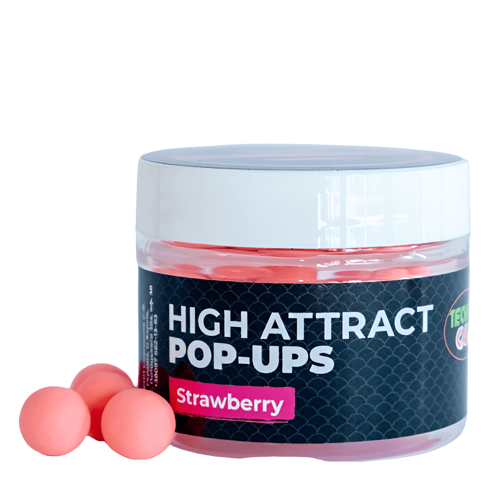 Бойлы Pop-Up Strawberry - Клубника-Carpion
