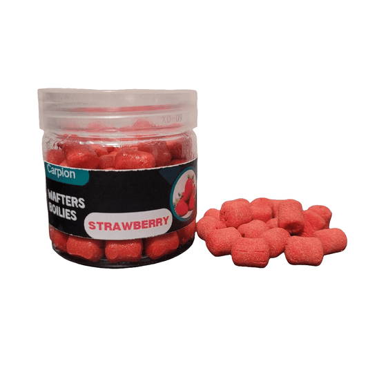 Бойлы нейтральной плавучести Wafters Клубника 10*14mm