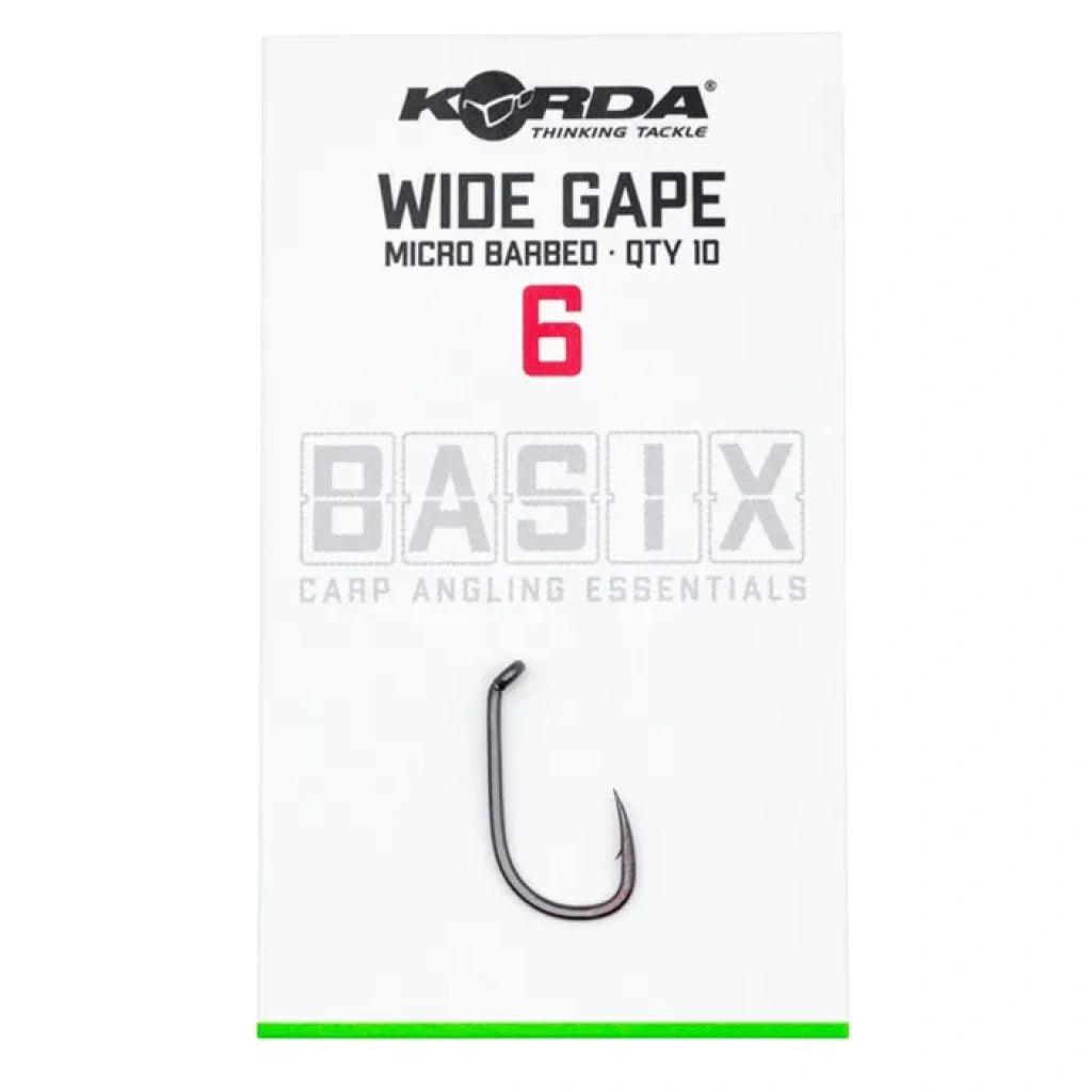 Крючки Korda Basix WIDE GAPE