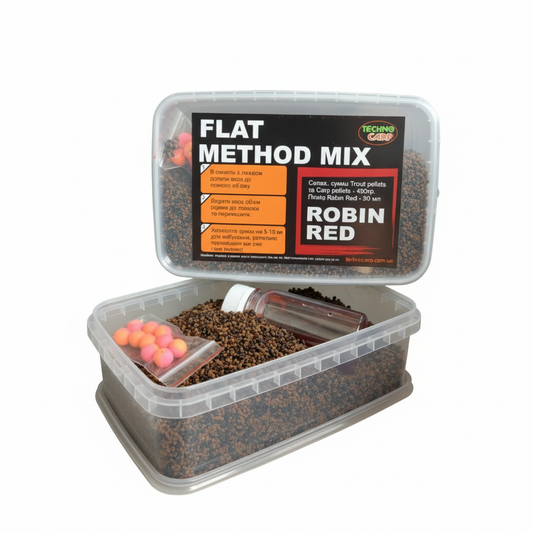 Flat Method Mix Robin Red 400g + Liquid