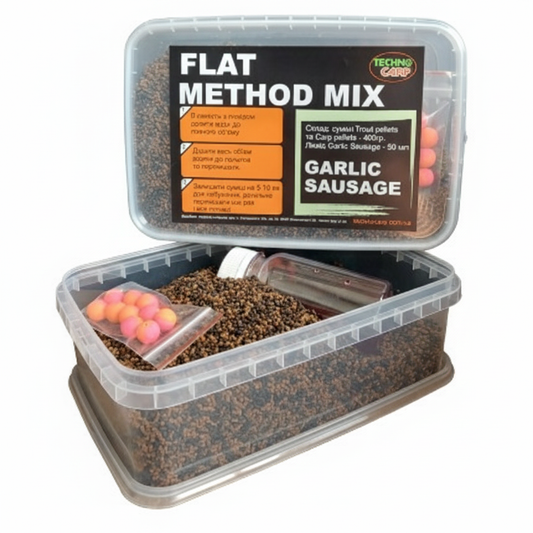 Flat Method Mix Garlic 400g + Liquid