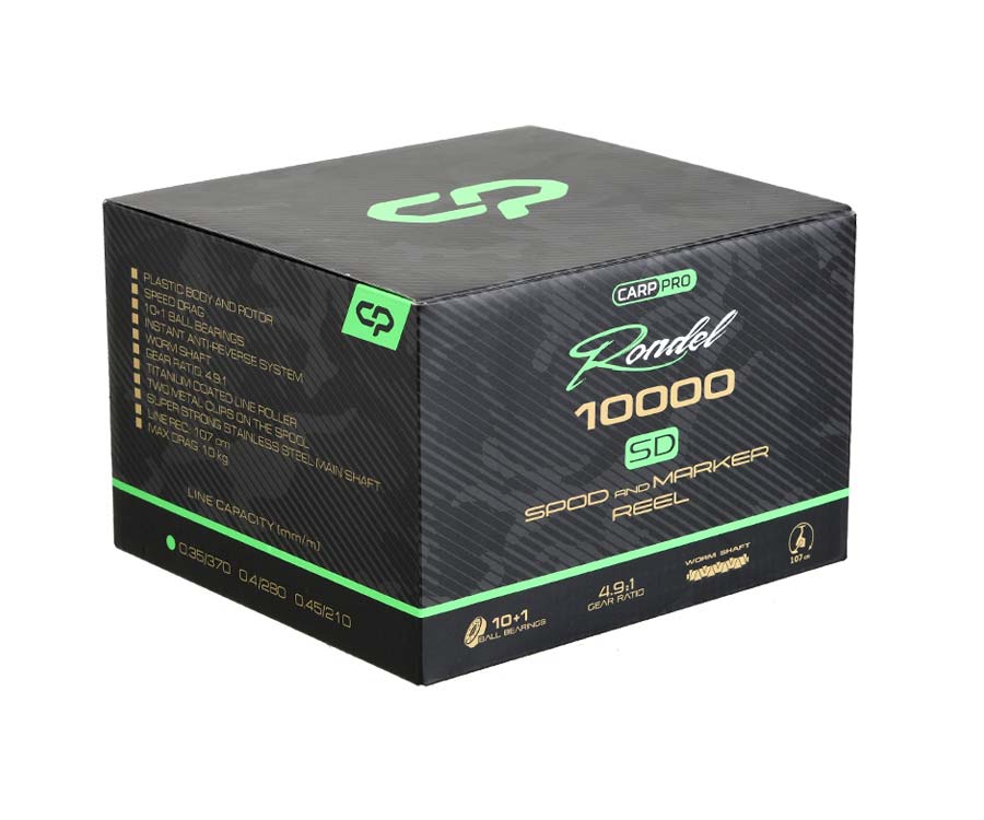 Катушка Carp Pro Rondel 10000 SD New в магазине для рыбалки Carp Pro