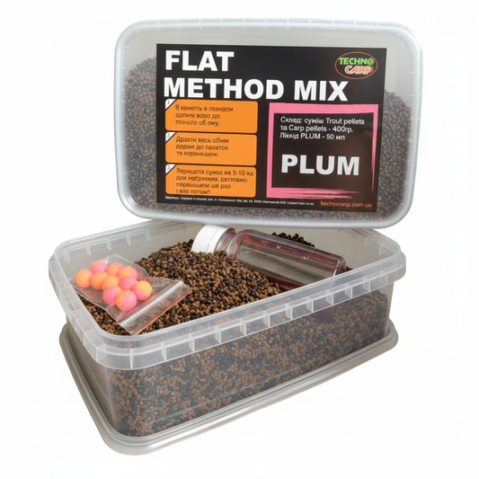 Flat Method Mix Plum 400g + Liquid
