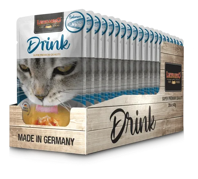 Leonardo Cat Food — Drink Salmon в магазине для рыбалки Leonardo