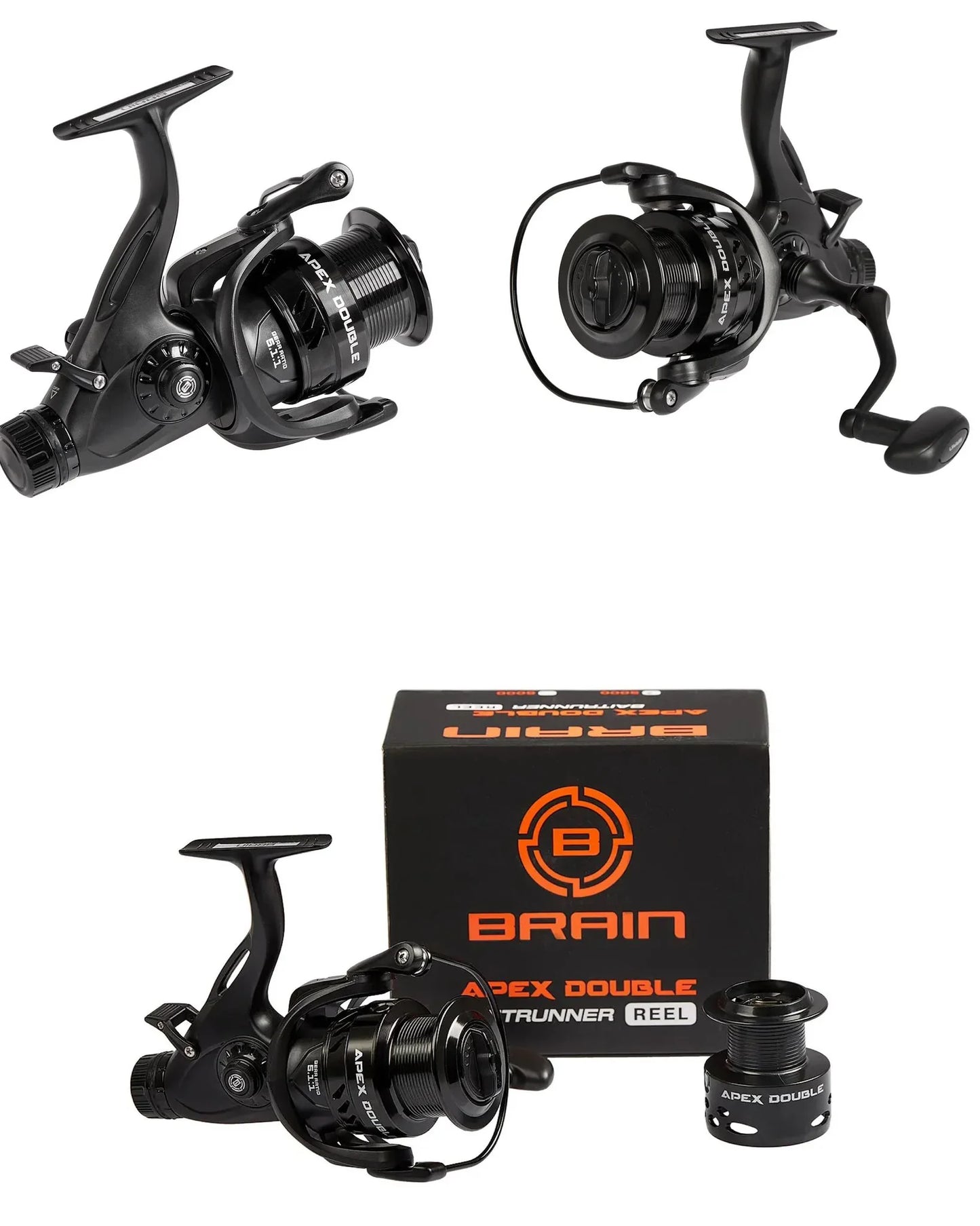 Катушка Brain Apex Double 6000 Screw Handle в магазине для рыбалки Brain
