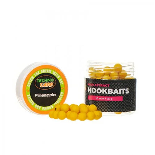 Бойлы Pop-Up Pineapple - Ананас 10мм 25грамм Technocarp חנות דייג Carpion