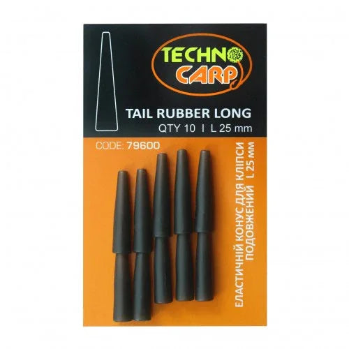 Конус резиновый L 25mm уп. 10 шт. Technocarp חנות דייג