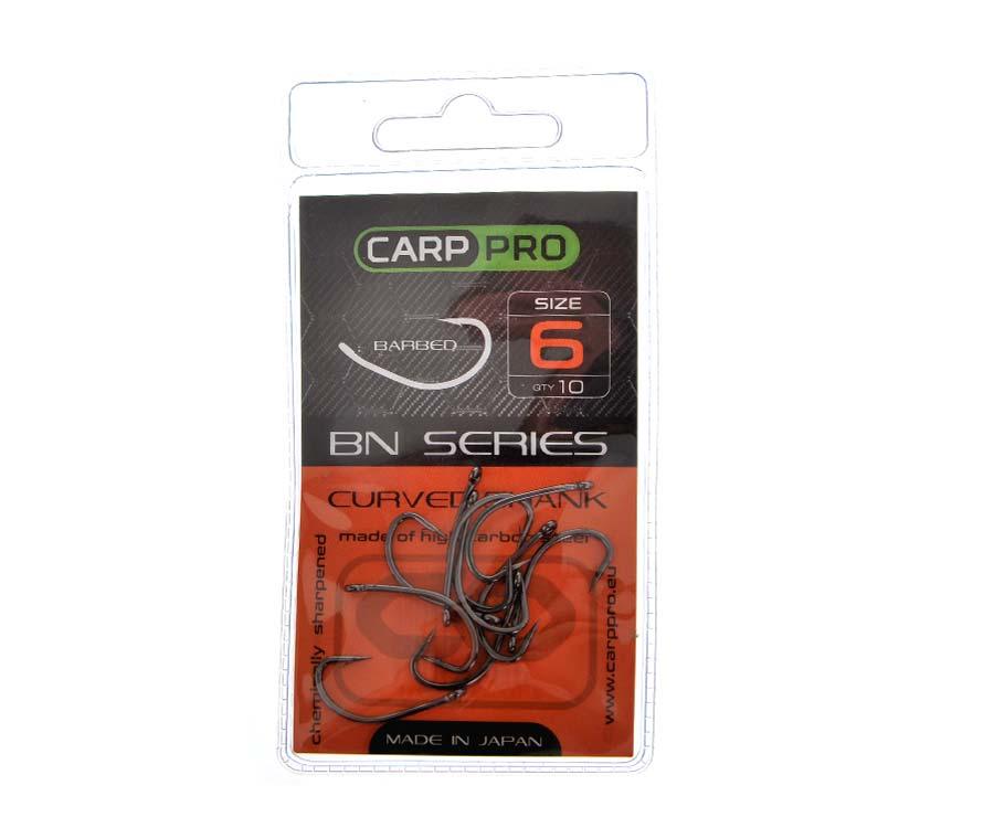 Крючки Carp Pro Black Nickel Curved Shank №6 - Carpion -חנות דייג