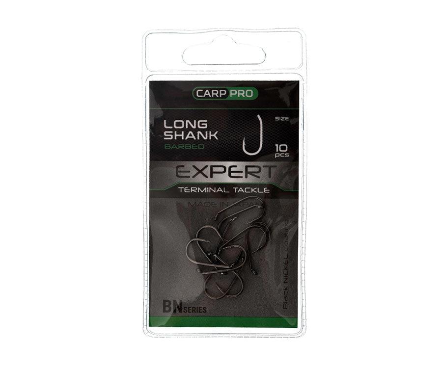 Крючки Carp Pro Black Nickel Long Shank №4 - Carpion - חנות דייג בישראל