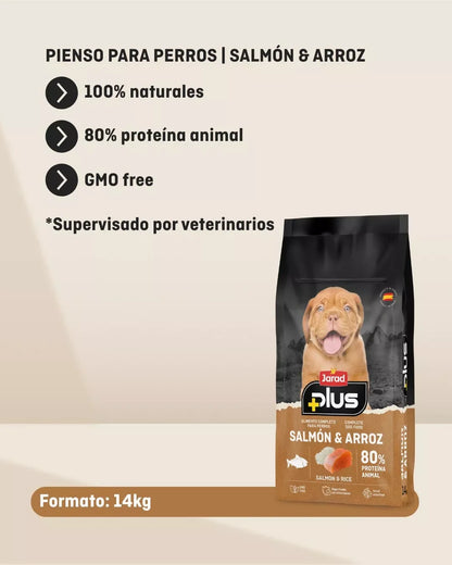 JARAD PLUS PERROS SALMON & ARROZ 14 KG в магазине для рыбалки Jarad
