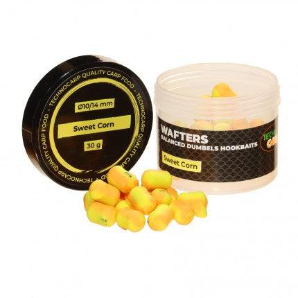 Бойлы нейтральной плавучести Wafters Sweet Corn - Сладкая кукуруза 10*14mm 30г - Carpion - חנות דייג בישראל