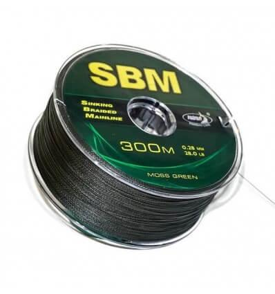 Плетёный шнур KATRAN SBM SINKING BRAIDED MAINLINE 28LB 300М быстро тонущий - Carpion - חנות דייג בישראל