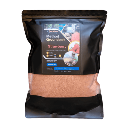 Прикормка микс Strawberry - Клубника 1kg в магазине для рыбалки Carpion
