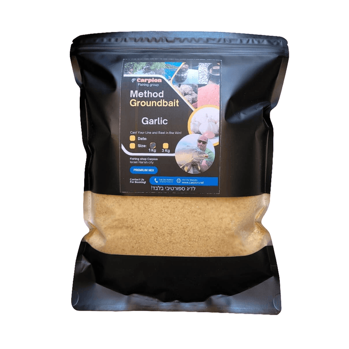 Прикормка микс Garlic - Чеснок 1kg в магазине для рыбалки Carpion