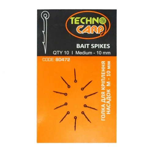 Игла для крепления насадок. M-10mm. 10шт. Technocarp חנות דייג