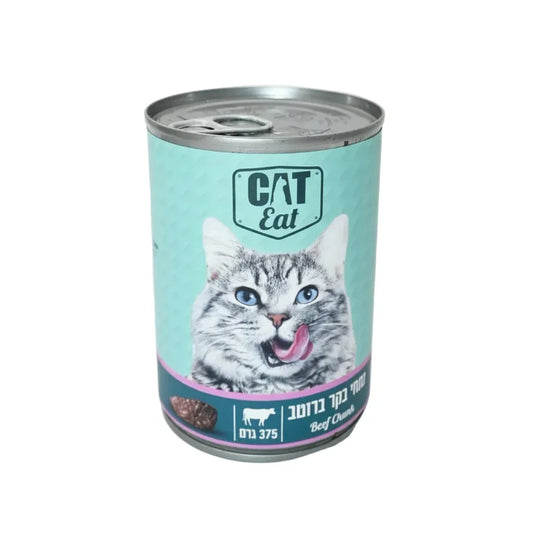 Cat Eat Beef Chunk - Говядина 375г в магазине для рыбалки Cat Eat