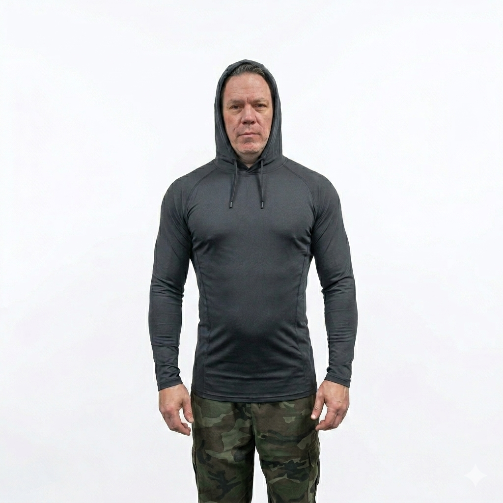 Red Line Performance Long Sleeve (Black) 4XL в магазине для рыбалки Ferrino