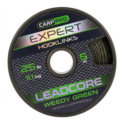 Carp Pro Expert Leadcore (Weedy Green) 25lb в магазине для рыбалки Carp Pro
