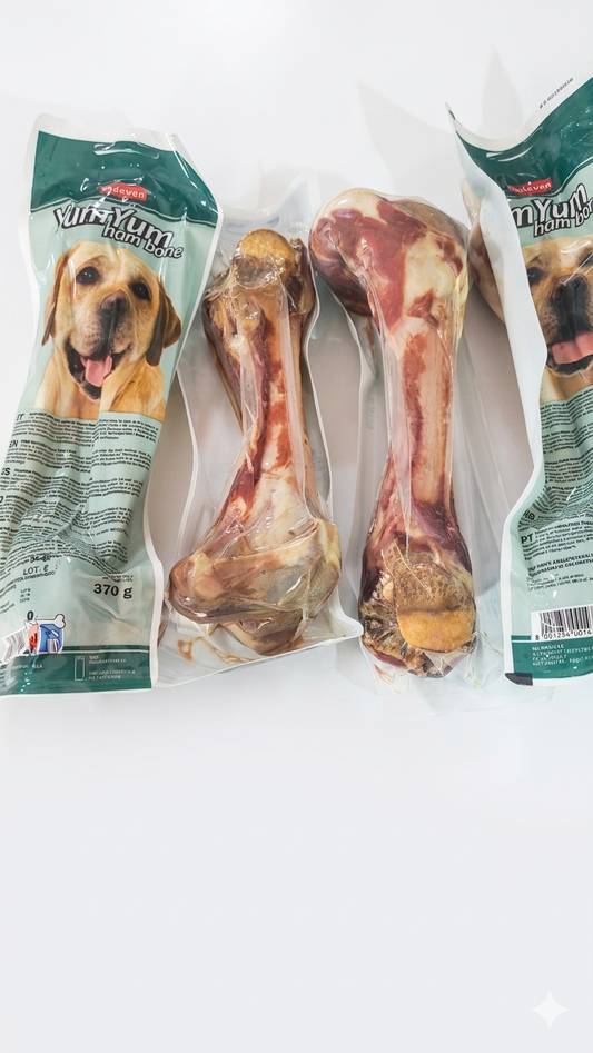 Лакомство для собак Padovan Yum Yum Ham Bone (370 г) в магазине для рыбалки YUM YUM