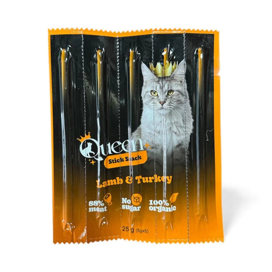 Queen Stick Snack: Лакомство для кошек (Ягненок и Индейка) в магазине для рыбалки Queen