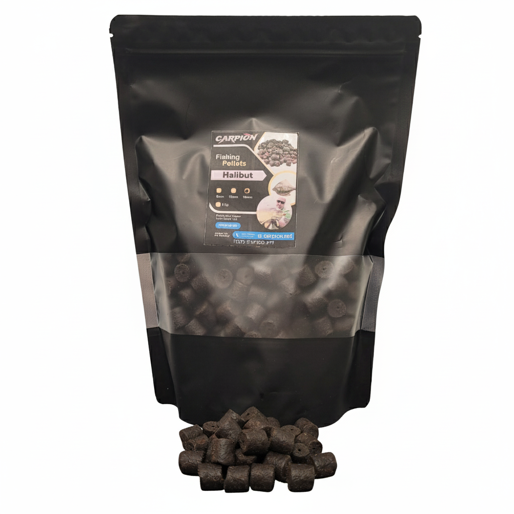 Пеллетс пылящий Halibut - Палтус 14 mm Carpion חנות דייג Carpion