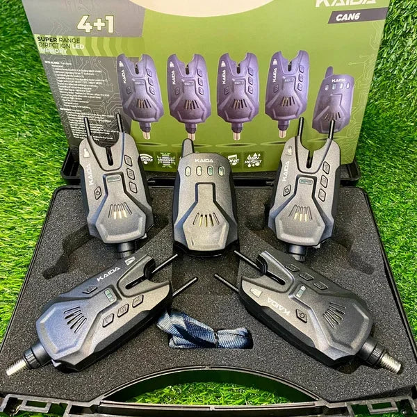 Комплект сигнализаторов поклевки Kaida CAN6 (4+1) в магазине для рыбалки Kaida