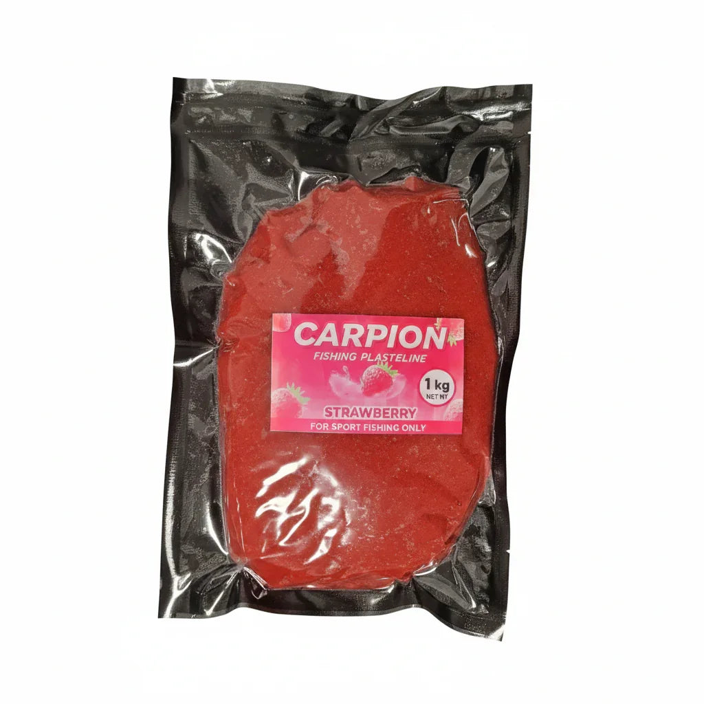 Рыболовный пластилин вкус Клубника в магазине для рыбалки Carpion