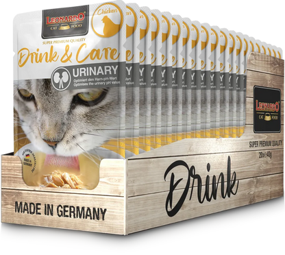 Leonardo Cat Food — Drink & Care Urinary (Курица) в магазине для рыбалки Leonardo