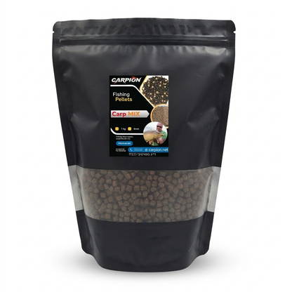 Premium Carp Mix — карповый пеллетс (6мм) 1kg в магазине для рыбалки Carpion