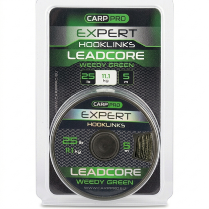 Carp Pro Expert Leadcore (Weedy Green) 25lb в магазине для рыбалки Carp Pro