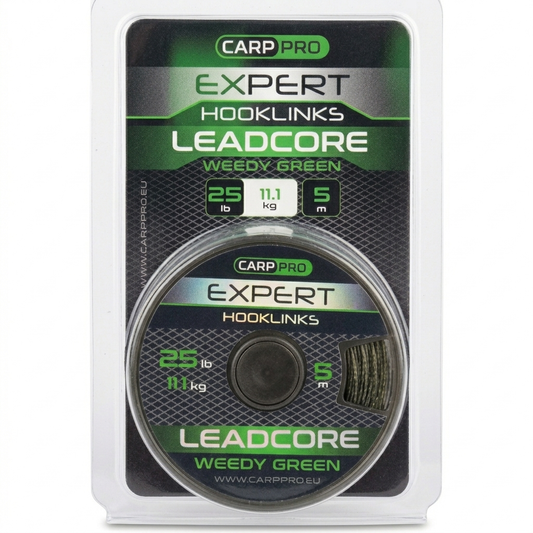 Carp Pro Expert Leadcore (Weedy Green) 25lb в магазине для рыбалки Carp Pro