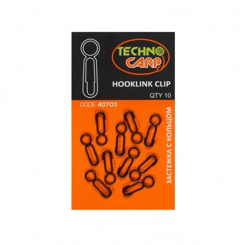 Застежка с кольцом "Hooklink clip" Technocarp חנות דייג