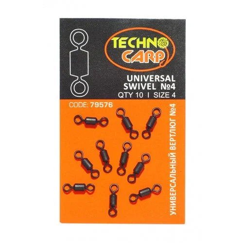Вертлюг универсальный size #4 10шт Technocarp