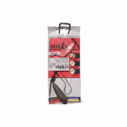 Безопасная клипса Safety Clip 100g (готовый монтаж) 1шт. в магазине для рыбалки Technocarp