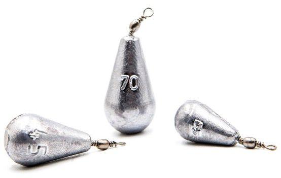 Груз (Капля) 80g в магазине для рыбалки Carpion