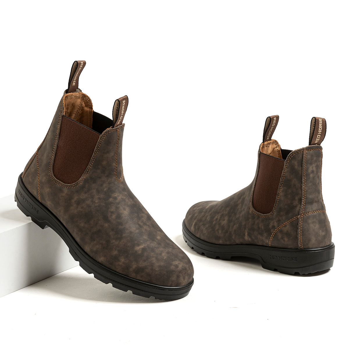 Ботинки-челси RED HORSE-26 COFFEE GREEN в магазине для рыбалки MY COMFORT