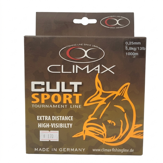 Climax Cult Sport 0.25 1000м в магазине для рыбалки Climax