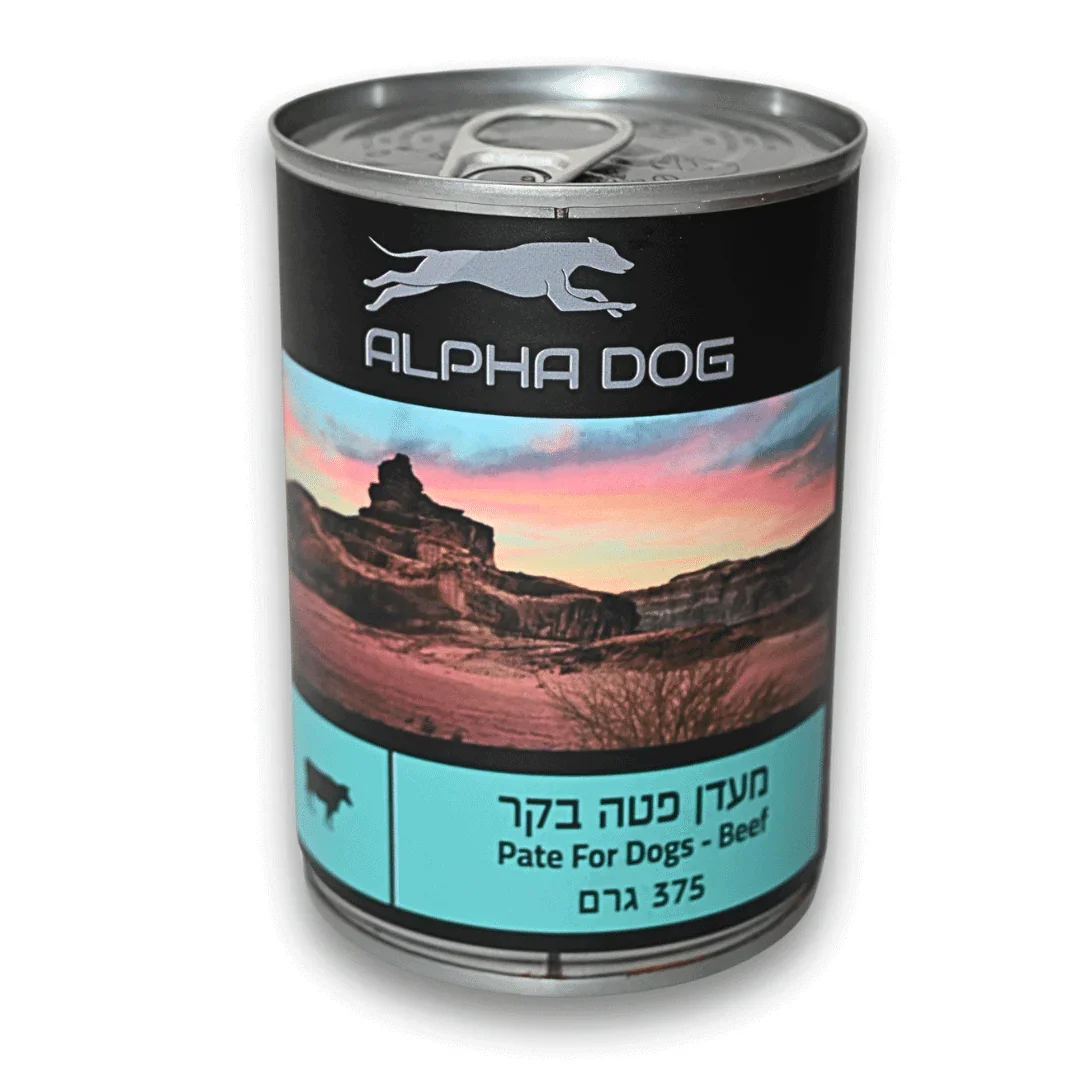 Alpha Dog: Мясной паштет для собак (Говядина) в магазине для рыбалки Alpha Dog