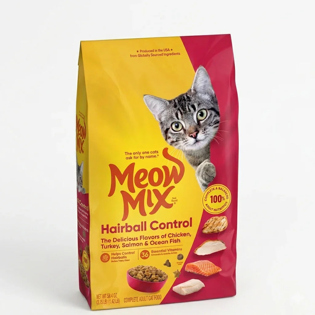 Meow Mix Hairball Control 1.4кг в магазине для рыбалки Meow Mix