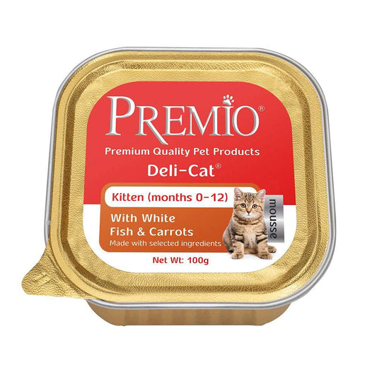 Консервы для котят Premio Deli-Cat 100г в магазине для рыбалки Premio
