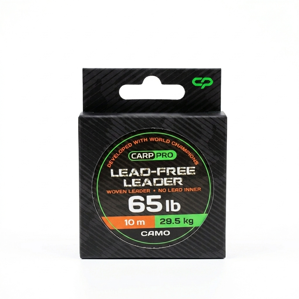 CarpPro Lead-Free Leader (Camo) 65lb в магазине для рыбалки Carp Pro