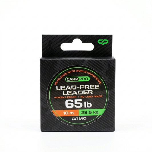 CarpPro Lead-Free Leader (Camo) 65lb в магазине для рыбалки Carp Pro