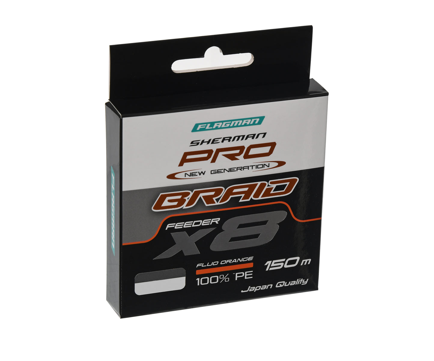 Шнур Flagman Sherman Pro NG Braid X8 Fluo Orange 150м в магазине для рыбалки Flagman